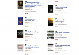 Kindle Paid Short Story -- Top 100!